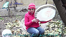 موسیقی سنتی و اصیل ایرانی - دف نوازی با ریتم آهنگ سیمین بری زیبا - تکنوازی دف