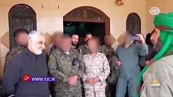 شعر خوانی مدافع حرم تیپ فاطمیون برای سردار دل ها حاج قاسم//