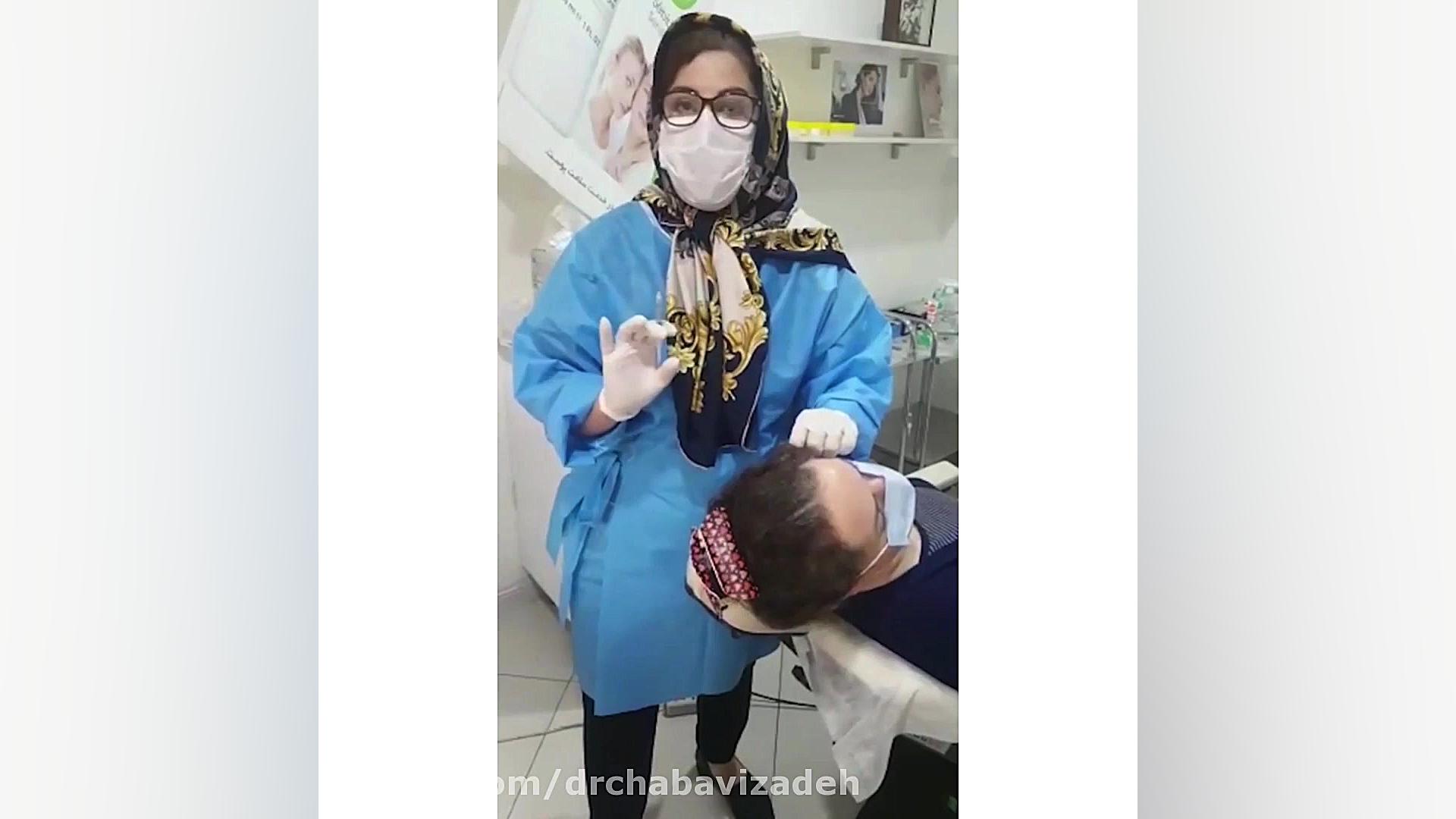 فیلم واقعی بوتاکس میگرن دکتر صفیه چعباوی زاده