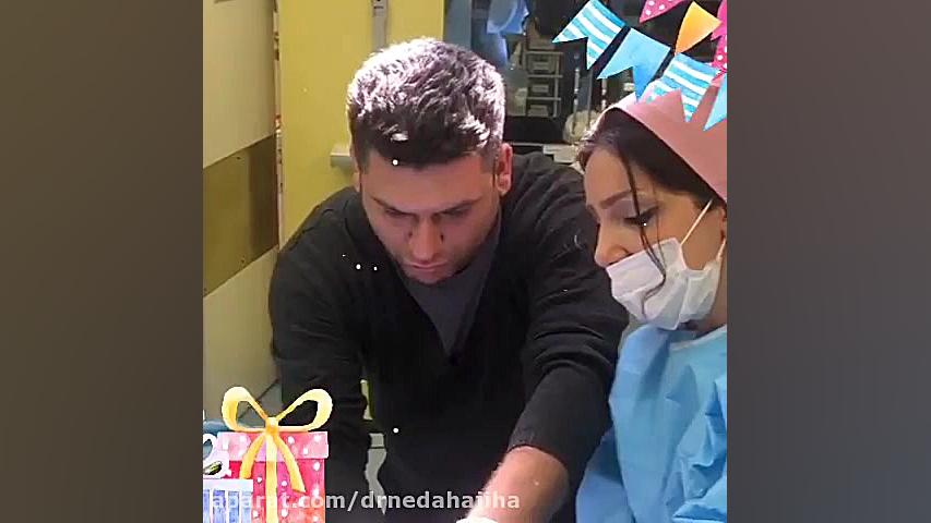 فیلم عمل زایمان طبیعی و تولد نوزادی با وزن سه کیلو و هشتاد گرم زمان52ثانیه