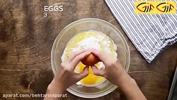 طرز تهیه کیک هنری باگل رز