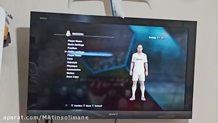 آموزش قوی کردن بازیکنان در بازی pes2013