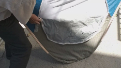 آموزش جمع کردن چادر مسافرتی