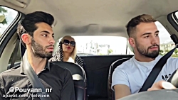 زهره ترک شدن دختر در تاکسی . م...