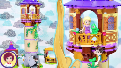 لگو پرنسس های دیزنی  برج راپنز...