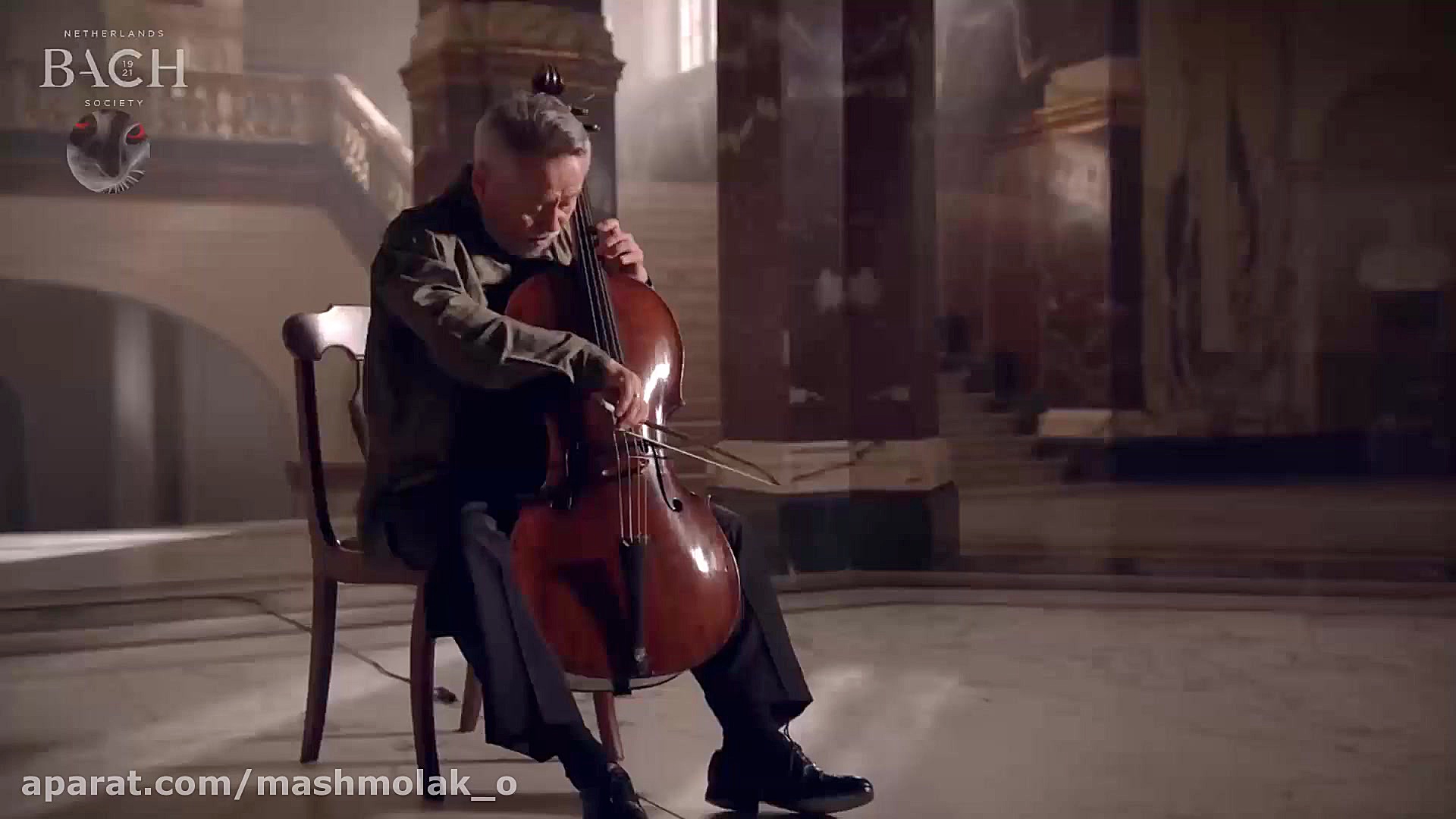 ویولن سل قطعه شماره 5 باخ - bach - Cello Suite No.5 in C minor BWV 1011 ★20 پلاستیک لثه