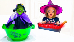 کتی و مکس در هالووین آب نبات ج...