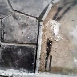 اجرای سنگ لاشه در نمای دیوار ب...