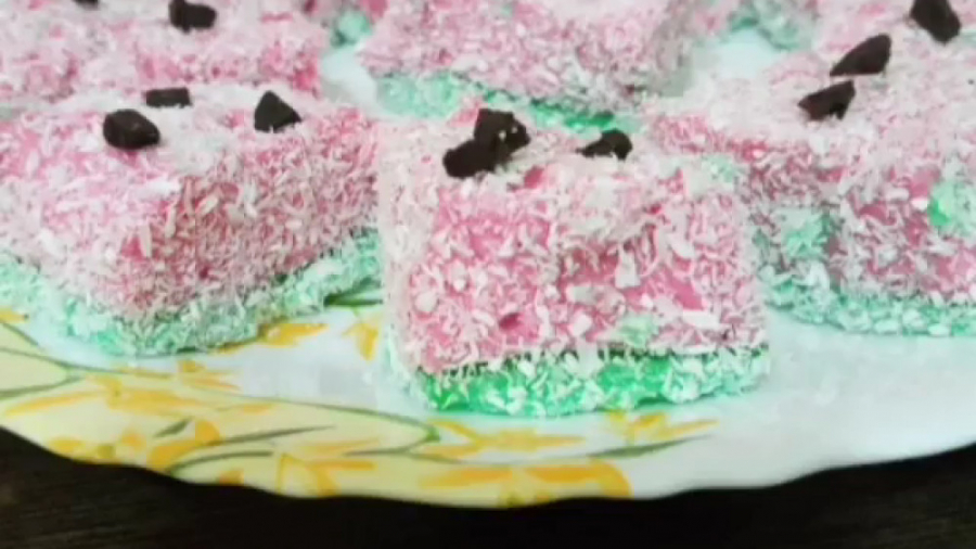 طرز تهیه پف پفی رنگی