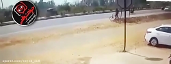 کلیپ حوادث  تصادف شدید سواری ب...