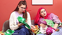 چالش جالب و خنده دار 100 لایه