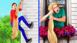 یک روز زندگی با موهای خیلی بلن...