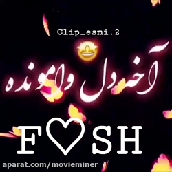 کلیپ با اسم F.SH  آهنگ ای داد...