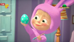 کارتون میشا و ماشا:: تخم مرغ::...