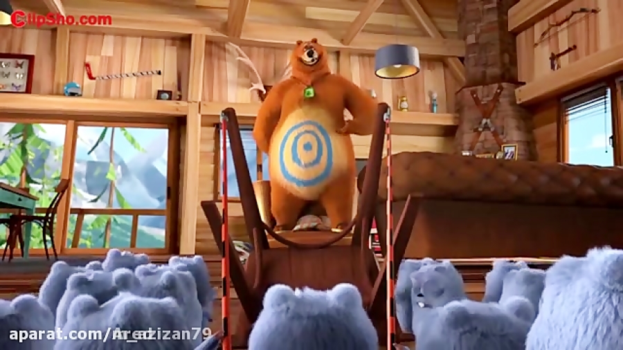 انیمیشن خرس گریزلی و موش ها
