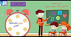 آموزش فصل ۴ ریاضی درس ۵ (آمادگی برای جمع وتفریق) دوم دبستان
