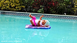 دیانا و روما  دیانا با عروسک ه...