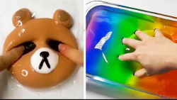 اسلایم آرامش بخش - بازی با اسل...