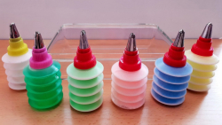 ساخت اسلایم با بطری های فشاری