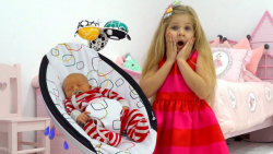 دیانا و هدیه کریسمس  داداش کوچ...