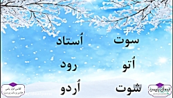 تدریس کتاب فارسی ، شناخت صدای...