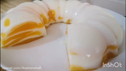 دسر خیلی ساده با شیر و آب پرتق...