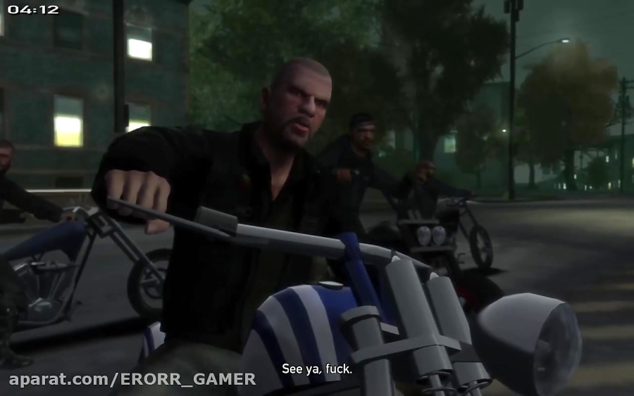 فیلم شروع بازی GTA IV نسخه ی The Lost And Damned
