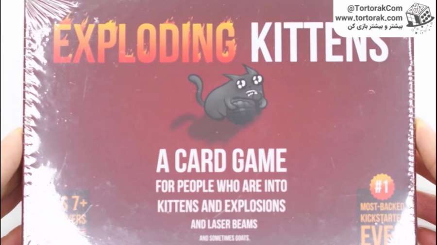 جعبه گشایی بازی شماره ۲ : گربه های انفجاری