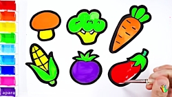 نقاشی میوه ها