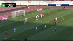 خلاصه بازی پرسپولیس 1-1 ذوب آه...