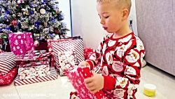 گبی و الکس | باز کردن هدایا در...