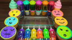 ساخت اسلایم __ مخلوط با اسلایم...