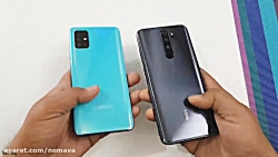 مقایسه دو گوشی a51 وredmi note...