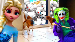 نمایش السا و جوکر __ نجات سگها...