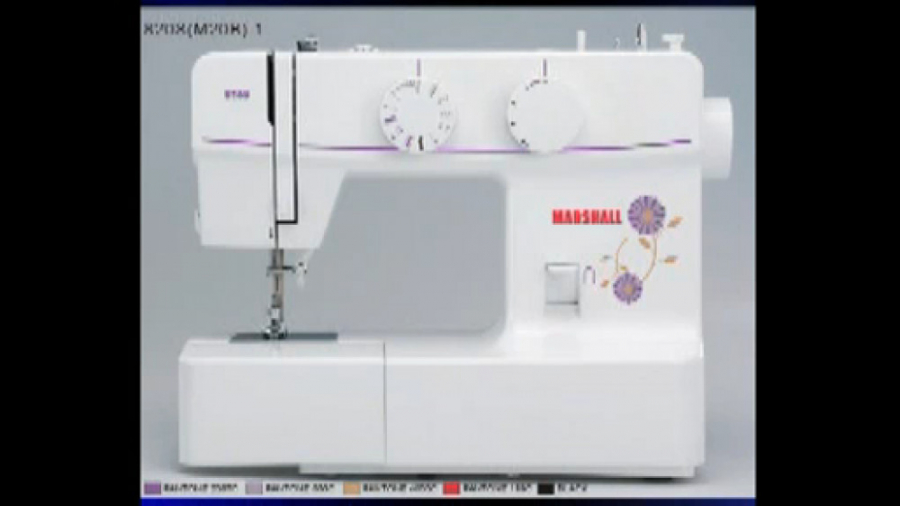 آموزش کامل چرخ خیاطی مارشال مدلهای 820 - 830 زمان966ثانیه