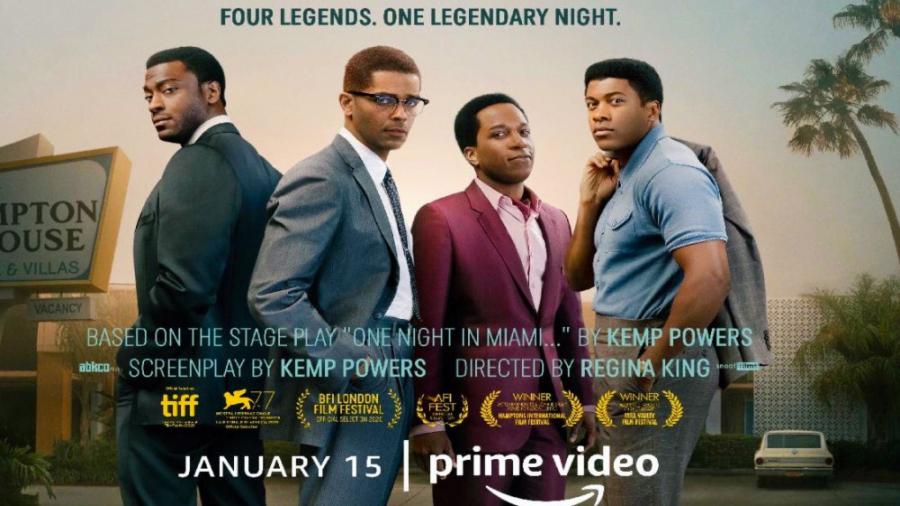 فیلم شبی در میامی One Night in a Miami- 2020 زمان82ثانیه