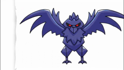 نقاشی corviknight کارتون پوکمو...