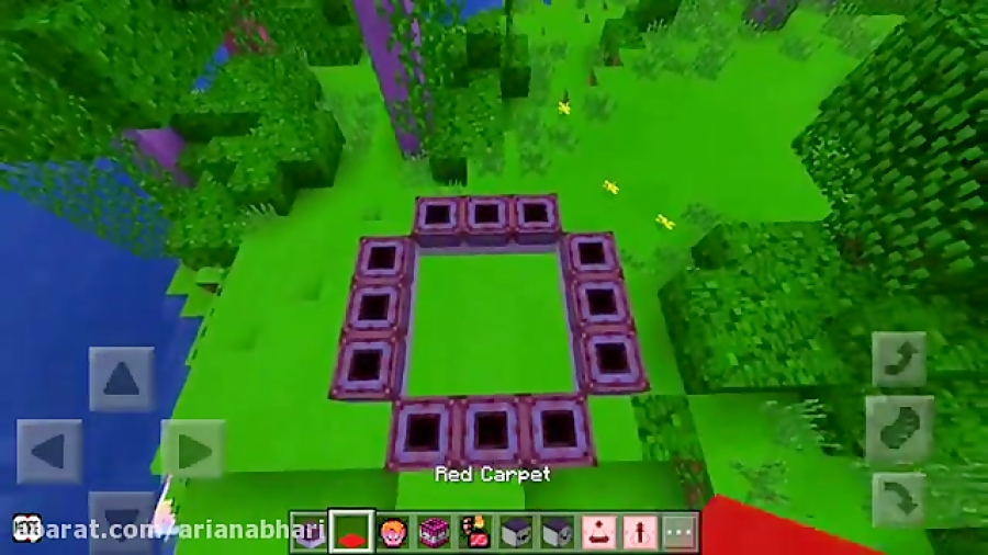 ساختن اندر پورتال واقعی ماین کرافت