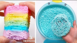 اسلایم آرامش بخش - بازی با اسل...