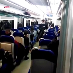 مشکلات قطار حومه ای قزوین - ته...