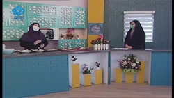 شیرینی پفکی کنجدی