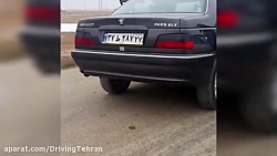 کاتاف زدن رگباری با پژو پارس elx و ۲۰۶