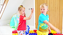 گبی و الکس | بازی با بلوک های...