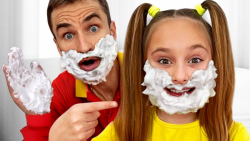 ساشا نقش یک بزرگسال را بازی می...