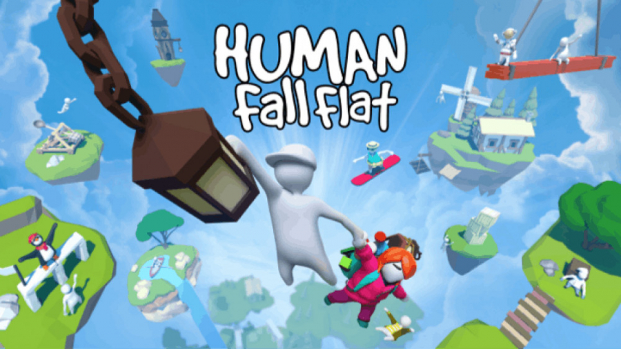 گیمپلی فان بازی هیومن فال فلت (خطر پارگی  معده) - human fall flat