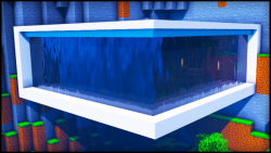 Minecraft:آموزش ساخت خانه آبشاری مدرن