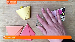 آموزش اوریگامی | اوریگامی ساده | اوریگامی مقدماتی ( اوریگامی لیوان )
