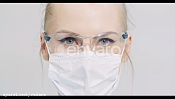 فوتیج نمونه ویروس کرونا در دست...