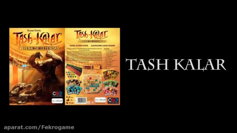 محتویات بازی Tash - kalar - تش کالار