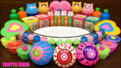 مخلوط کردن اسلایم های رنگی - ب...